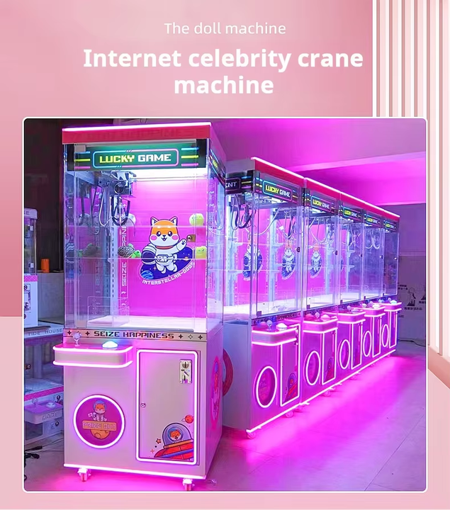 Cheap Kids Toy Lucky Mini Claw Machine Small Plastic Doll Arcade Game Machine Coin Operated Claw Crane Machine