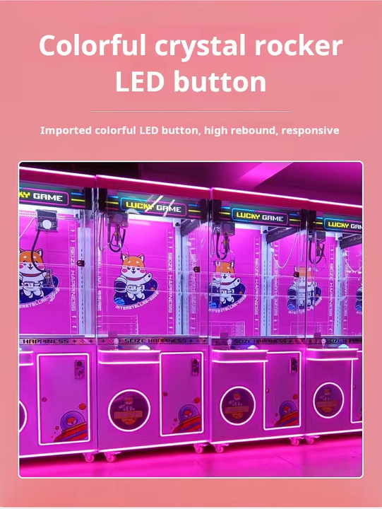Cheap Kids Toy Lucky Mini Claw Machine Small Plastic Doll Arcade Game Machine Coin Operated Claw Crane Machine