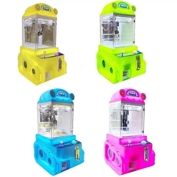 Toy Catcher Machine Lifetime After-sale Service Custom Claw Machine Plush Arcade Game Coin Operated pink Claw Crane Machine