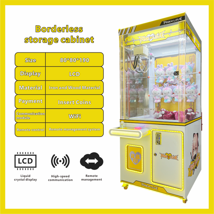 Guangdong Plush Doll Toy Machine Playground Arcade Game Center Crane Claw Machine Coin Operated Games Amusement for Sale