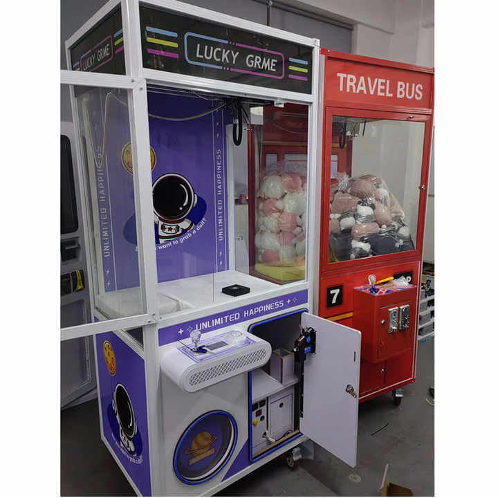 Wholesale Red Doll Crane Machine  Indoor Coin Operated Arcade Game Machines Children Toy  Claw Crane