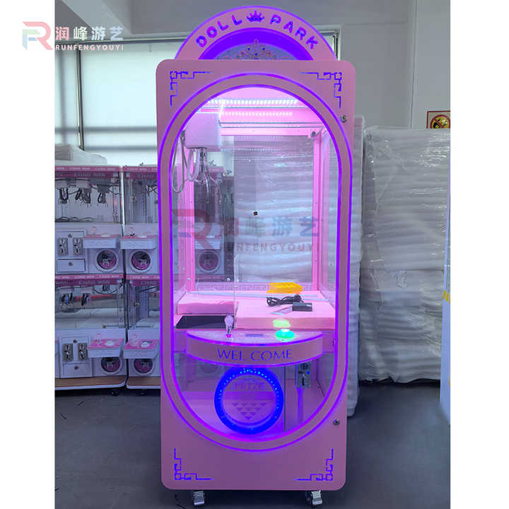 Custom Shop Design Coin Operated Claw Machine Toys Arcade Machine Dol Machine for Sale