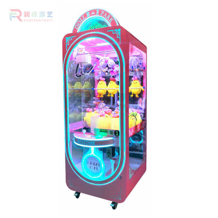 Custom Shop Design Coin Operated Claw Machine Toys Arcade Machine Dol Machine for Sale