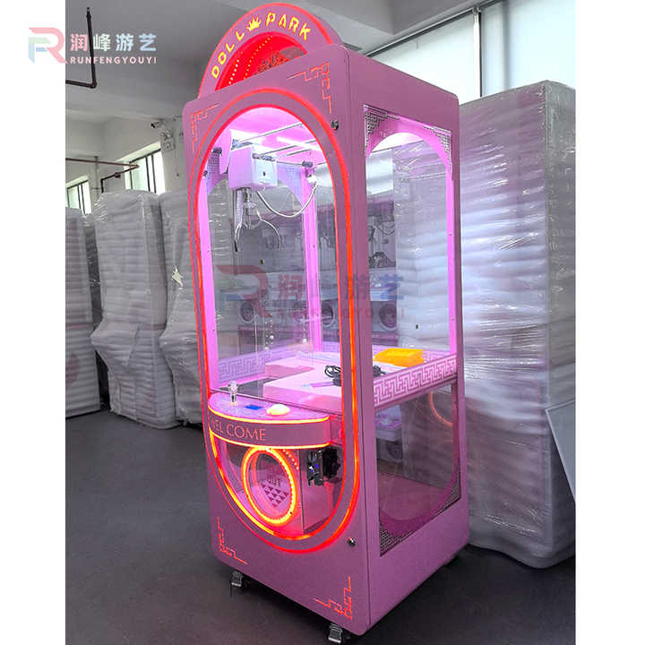 Custom Shop Design Coin Operated Claw Machine Toys Arcade Machine Dol Machine for Sale