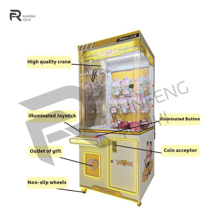 Cheap New Style Claw Machine Toys Crane Machine Arcade  Machine for Sale