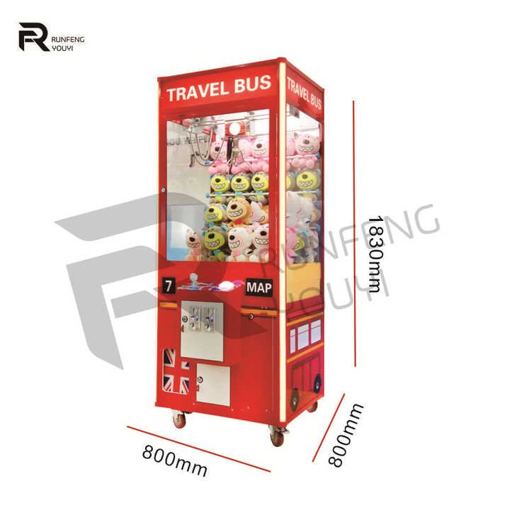 Shop Design Coin Operated Claw Machine Plush Toys for Claw Machine Toy Crane Machine Arcade