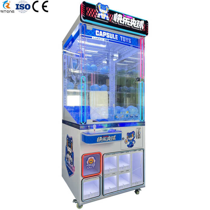 Riteng New Style Coin Operated Vending Arcade Toy Grabbing Machine Arcade Kids Claw Machine Crane Machine for Sale