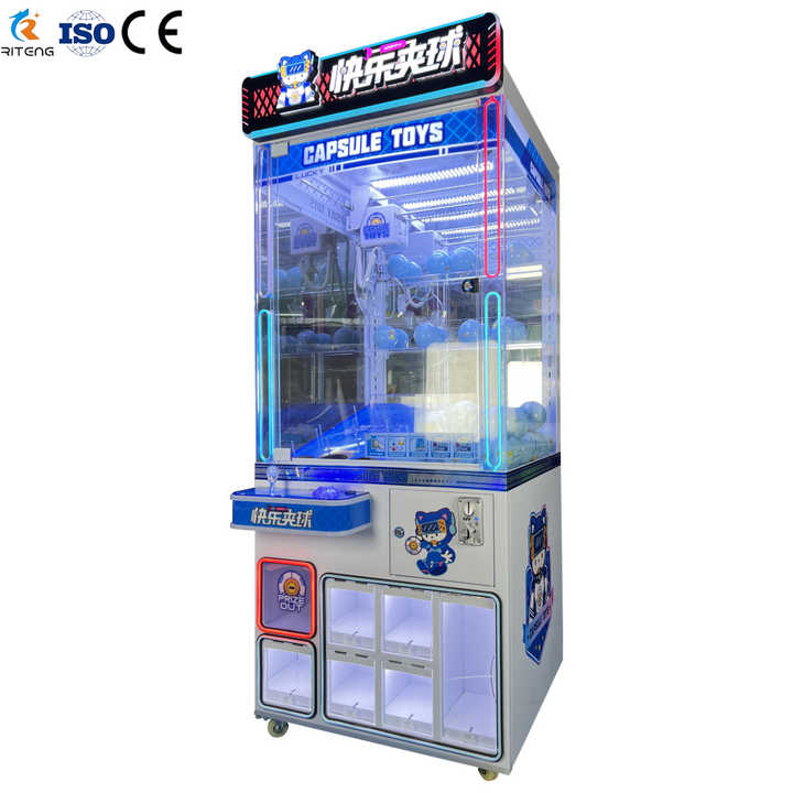 Riteng New Style Coin Operated Vending Arcade Toy Grabbing Machine Arcade Kids Claw Machine Crane Machine for Sale