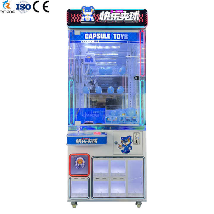 Riteng New Style Coin Operated Vending Arcade Toy Grabbing Machine Arcade Kids Claw Machine Crane Machine for Sale