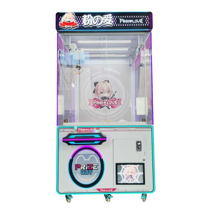 Riteng Custom Coin-Operated Arcade Claw Crane Machine Big Toy Vending Device for Dolls
