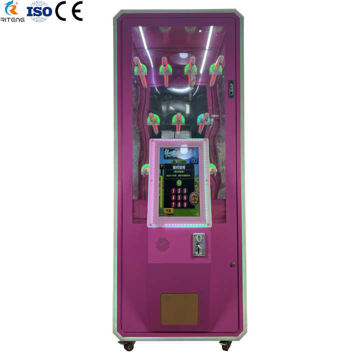 Riteng Coin Operated Super Brain Touch Screen Arcade  Prize Vending Push Toy Gift Game Machine