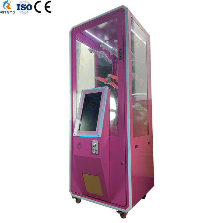 Riteng Coin Operated Super Brain Touch Screen Arcade  Prize Vending Push Toy Gift Game Machine