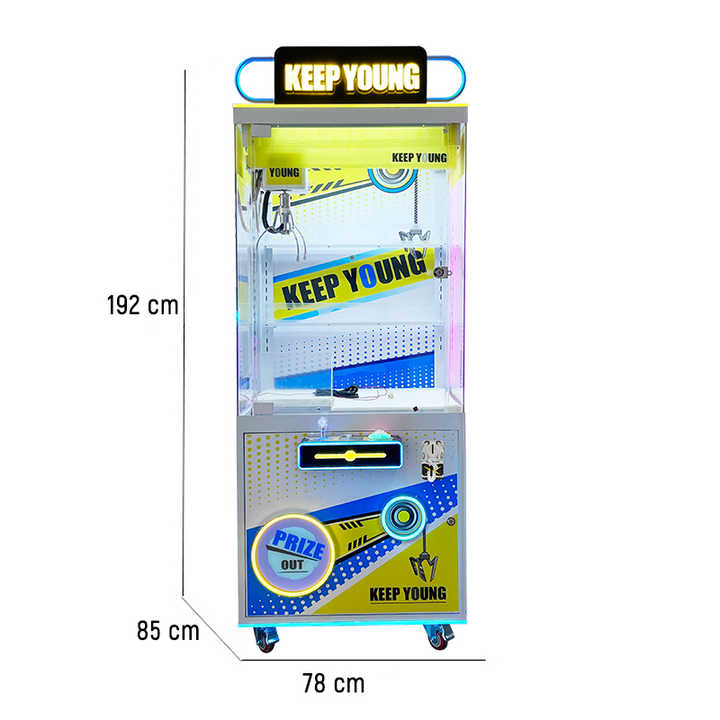 Riteng Best Sale Claw Machine Prizes Crane Arcade Claw Machine Game With Bill Acceptor Baby Bear Japan Claw Machine