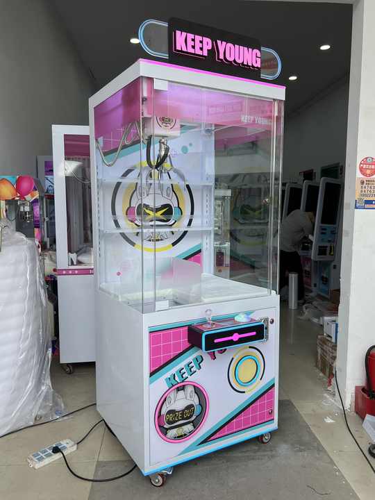 Riteng Best Sale Claw Machine Prizes Crane Arcade Claw Machine Game With Bill Acceptor Baby Bear Japan Claw Machine