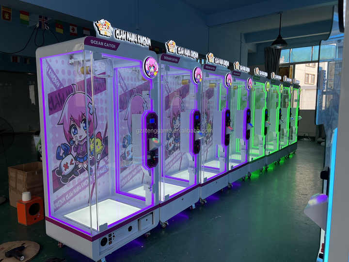Custom Coin Operated Crazy Toy 2 Gifts Catch Dolls Toys Claw Crane Machine Doll Castle Claw Crane Machine for Sale Philippines