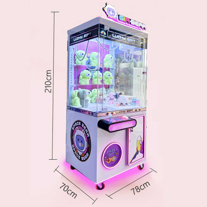 Cheap Outdoor Big Unique Anime Electric Games Diy Doll Park Claw Machine Sale Malaysia Arcade Crane Machine With Bill Acceptor