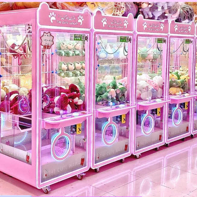 Riteng Cheap Dolls Catcher Games Machine Coin Operated Toy Arcade Crane Claw Machine