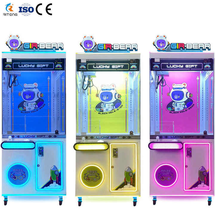 Coin Operated Games Simulator Toy Gift Claw Game Machine Crazy Toys 2 With Prize Locker Claw Crane Machine for Sale Philippines