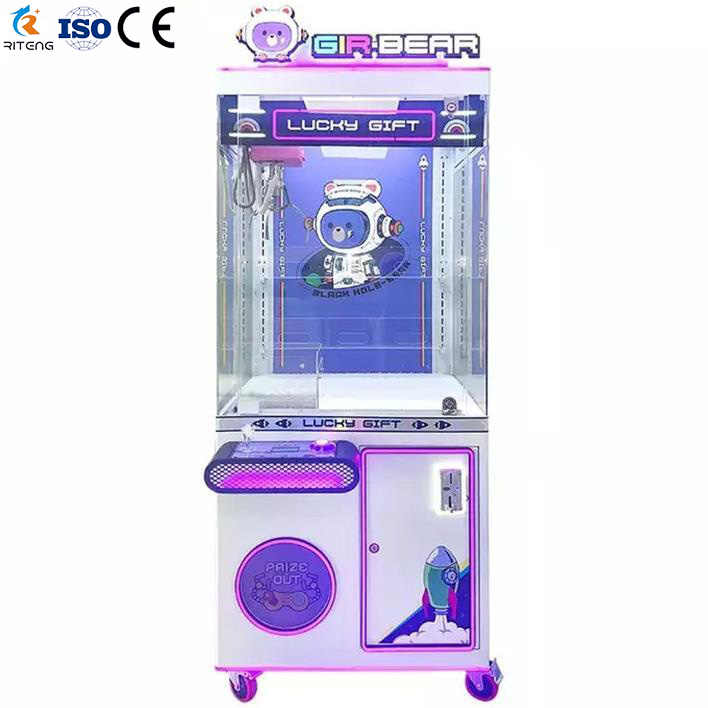 Coin Operated Games Simulator Toy Gift Claw Game Machine Crazy Toys 2 With Prize Locker Claw Crane Machine for Sale Philippines