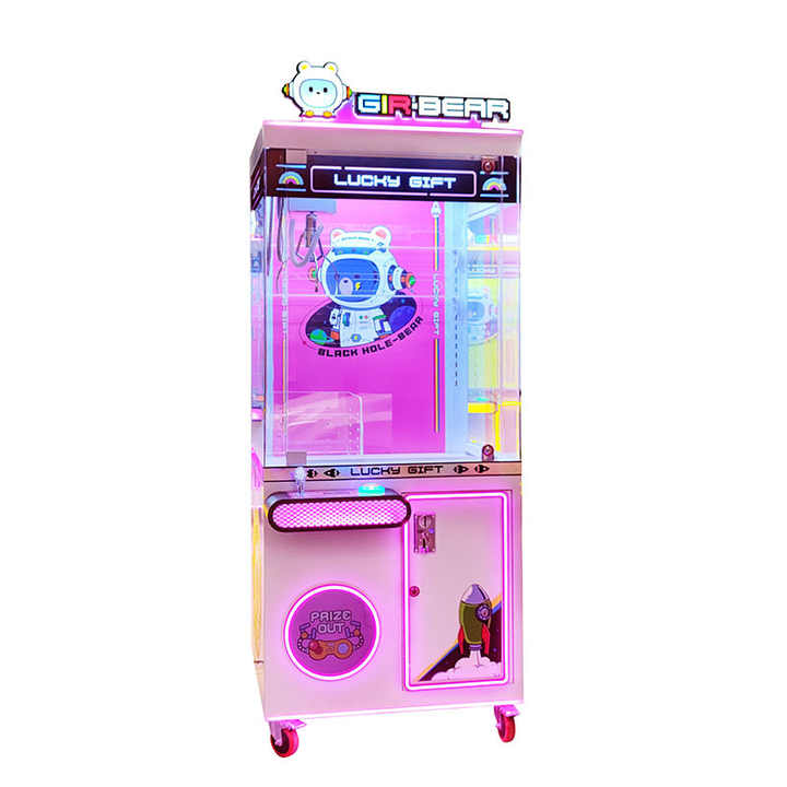 Custom Amusement Park Coin Operated Game Machine Toy Vending Arcade Claw Crane Machine Claw Machine With Bill Acceptor