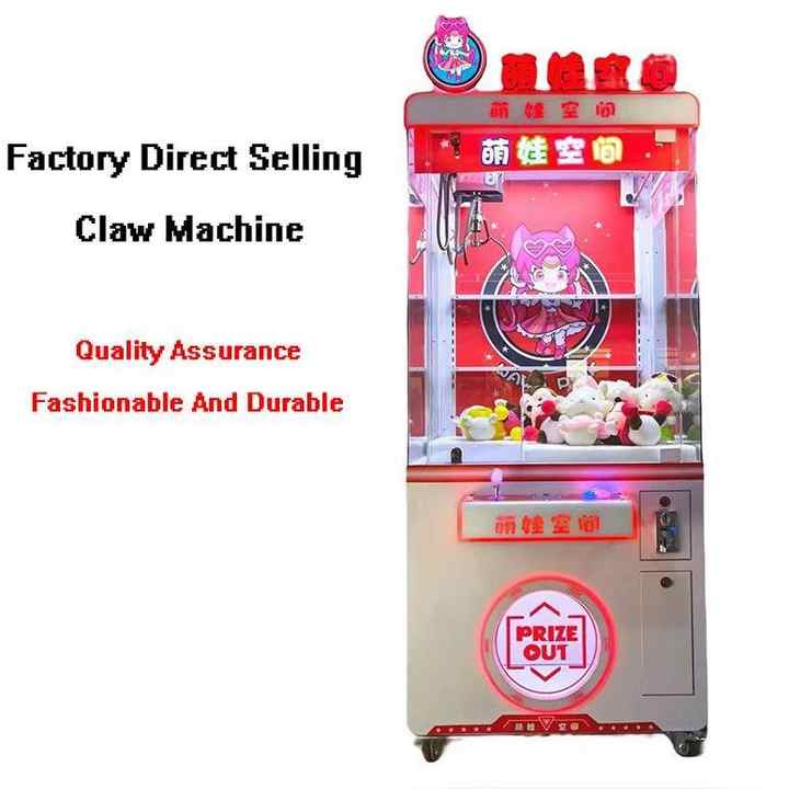 Riteng 22 Inch Mini Claw Toy Machine South Park Style Modern House Coin Operated Card Games for Kids