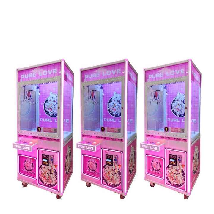Riteng Fun House Claw Machine Arcade Game Toy Crane Coin Operated Fun Zone Full Size Arcade  Catcher Claw Machine