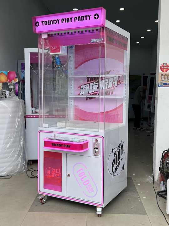 Australia Commercial 100 Dollar Arcade Claw Machine Colorful Super Mini Claw Machine Prizes Small Electronic Claw Machine
