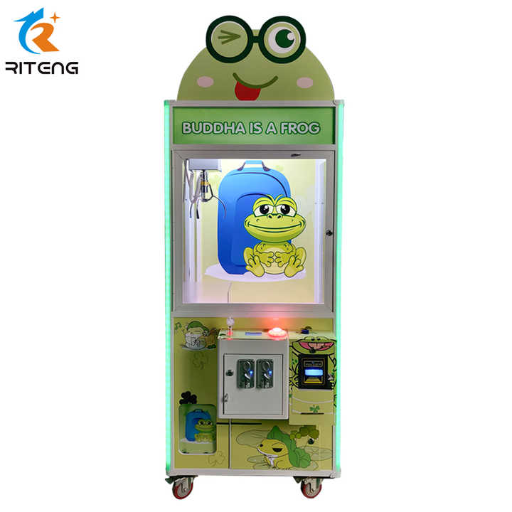 Riteng Mini Claw Machine Lucky Game With Credit Card Reader Customized Japanese Cube Crane Claw Machine for Sale in Dubai