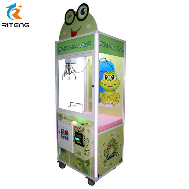 Riteng Mini Claw Machine Lucky Game With Credit Card Reader Customized Japanese Cube Crane Claw Machine for Sale in Dubai