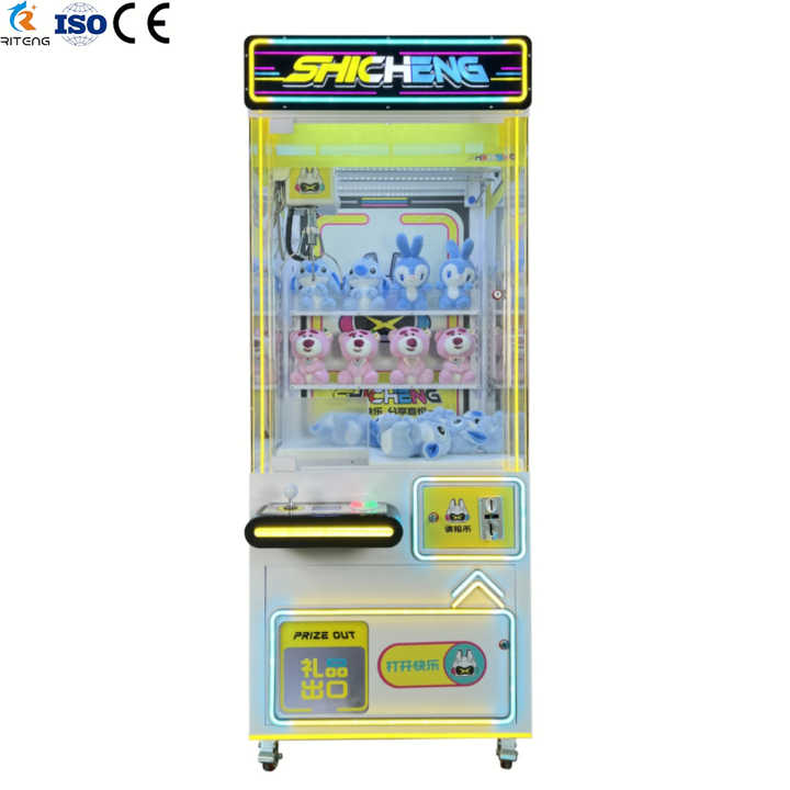 Custom Mini Super Claw Crane Machine Arcade Multiple Colour Candy Game Claw Machine Doll Park Teddy Bear Claw Machine