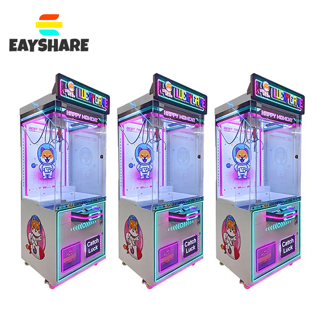 Factory Price Arcade Games Claw Machine With Bill Acceptor Arcade Coin Pusher Claw Machine Stuffed Animals Doll Crane Machine