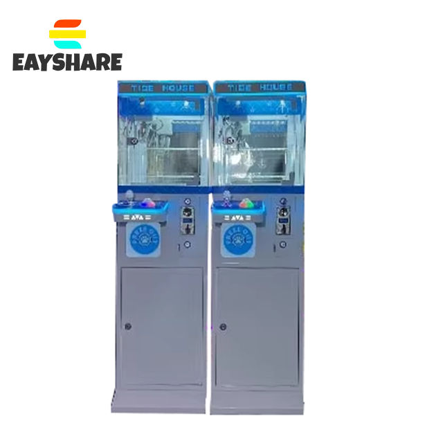 New Coin Operated Cube Claw Machine Claw Machine With Prize Boxes Mini Claw Machine Coin for Sale