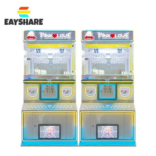 Coin Operated Games Clip Prize Gift Machine Free Spin Clip Prize Metal Gift Claw Game Machines With Coin and Bill Acceptor