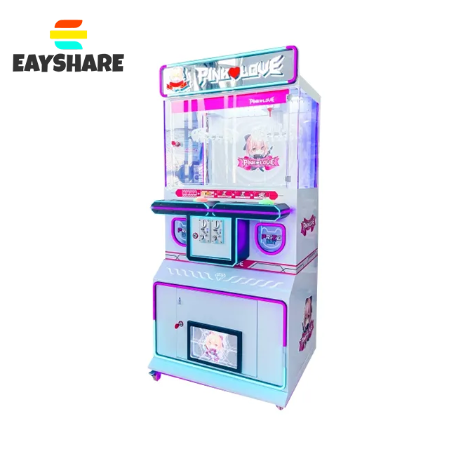 Coin Operated Games Clip Prize Gift Machine Free Spin Clip Prize Metal Gift Claw Game Machines With Coin and Bill Acceptor