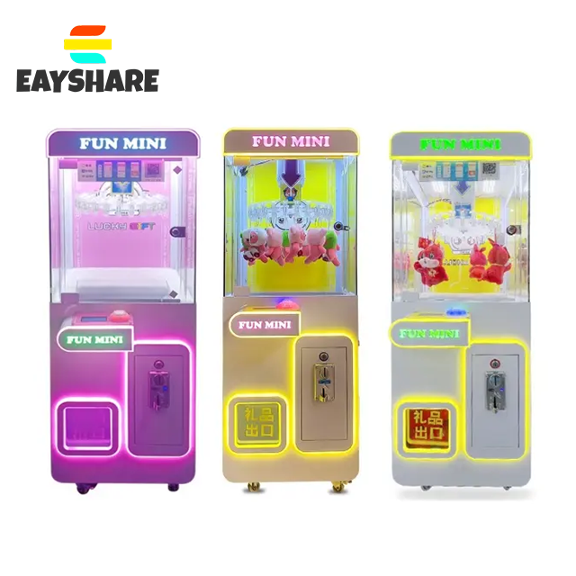 Wholesale Clip Doll Machine Coin Operated Mini Claw Clip Machine Catch Toy Gift Doll Machine