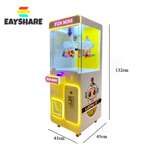 Wholesale Clip Doll Machine Coin Operated Mini Claw Clip Machine Catch Toy Gift Doll Machine