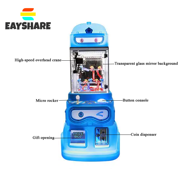 Wholesale Coin Operated Game Machine Arcade Chinese Suppliers Small Mini Claw Crane Machines