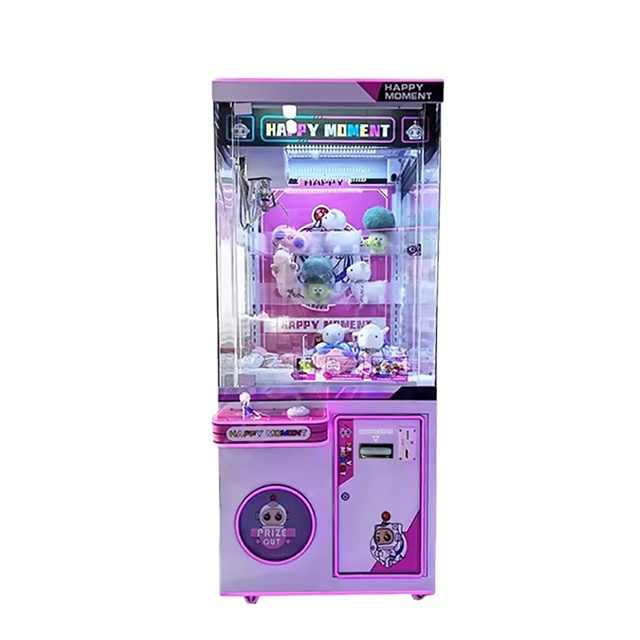 Wholesale High Quality Amusement Equipment Coin-operated Arcade Plush Toy Catcher Prize Vending Machine