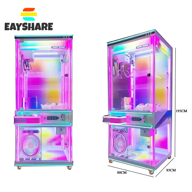 POS NFC Paypal Charge Factory Price Coin Operated Crane Claw Machine Plush Toys Prize Vending Claw Machine Indoor Game