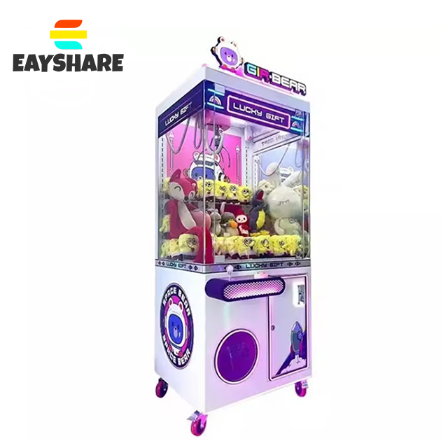 ODM POS NFC Pay Toy Led Light Arcade Game Coin Operated Claw Crane Machine Doll Machine with Nfc Google Pay Apple Pay