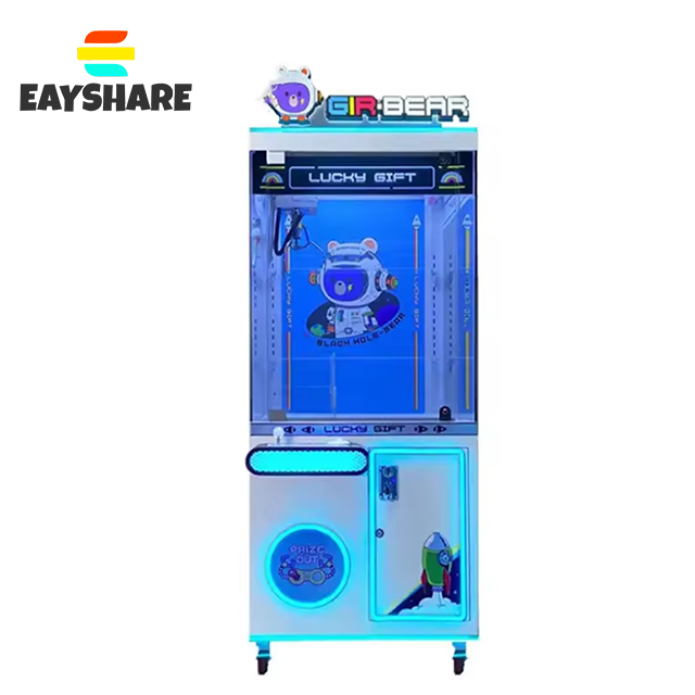 ODM POS NFC Pay Toy Led Light Arcade Game Coin Operated Claw Crane Machine Doll Machine with Nfc Google Pay Apple Pay