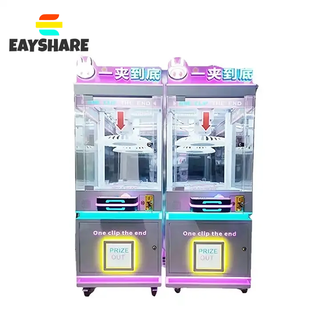 New Series Arcade Crane Claw Coin-operated Mini Snack Machine for Sale Hot Selling Game Amusement