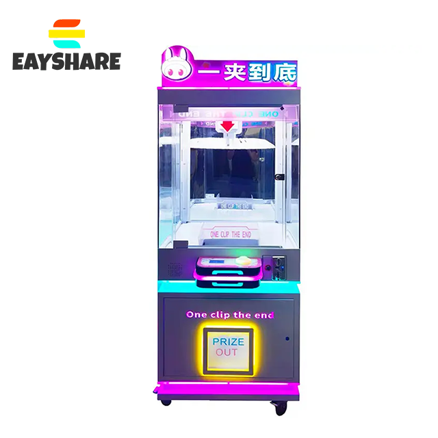 New Series Arcade Crane Claw Coin-operated Mini Snack Machine for Sale Hot Selling Game Amusement