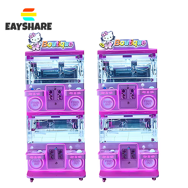 Mini Claw Funtime Arcade Game Machine Small Toys Vending Crane With Doll and Candy Coin Operated Coin Operated Games for Kids