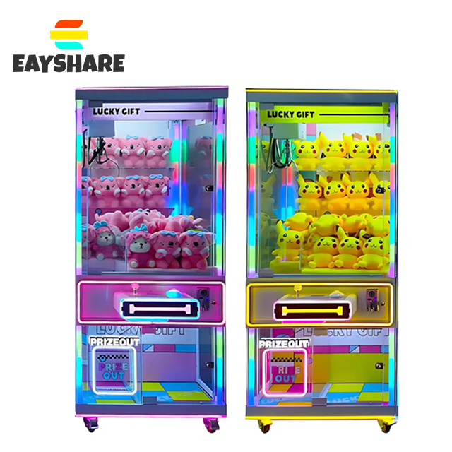 Credit Paypal Charge Claw Crane Mystery Box Figure Toy Gift Vending Crane Doll Machine Prizes for Amusement Arcade Game Center