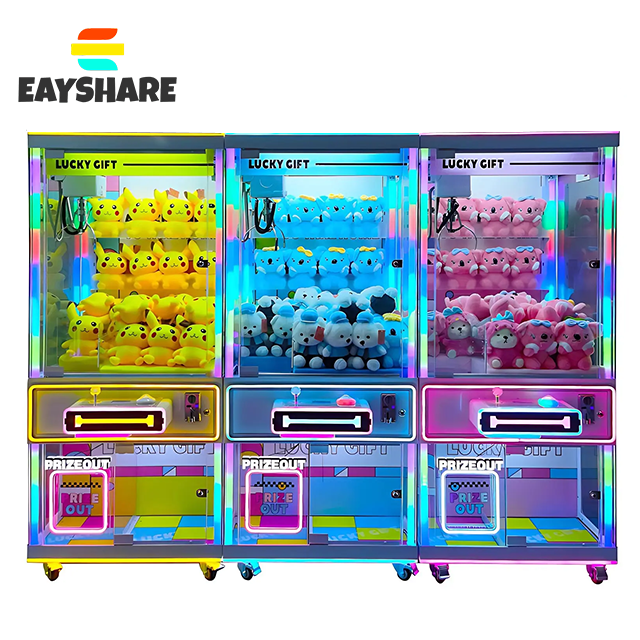 Credit Paypal Charge Claw Crane Mystery Box Figure Toy Gift Vending Crane Doll Machine Prizes for Amusement Arcade Game Center