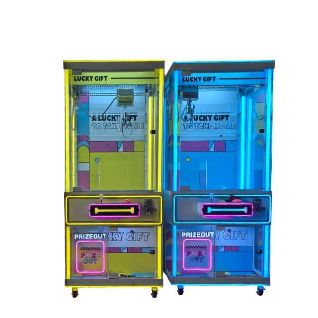 Credit Paypal Charge Claw Crane Mystery Box Figure Toy Gift Vending Crane Doll Machine Prizes for Amusement Arcade Game Center
