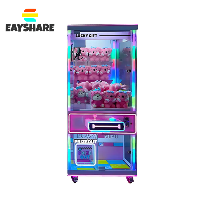 Credit Paypal Charge Claw Crane Mystery Box Figure Toy Gift Vending Crane Doll Machine Prizes for Amusement Arcade Game Center