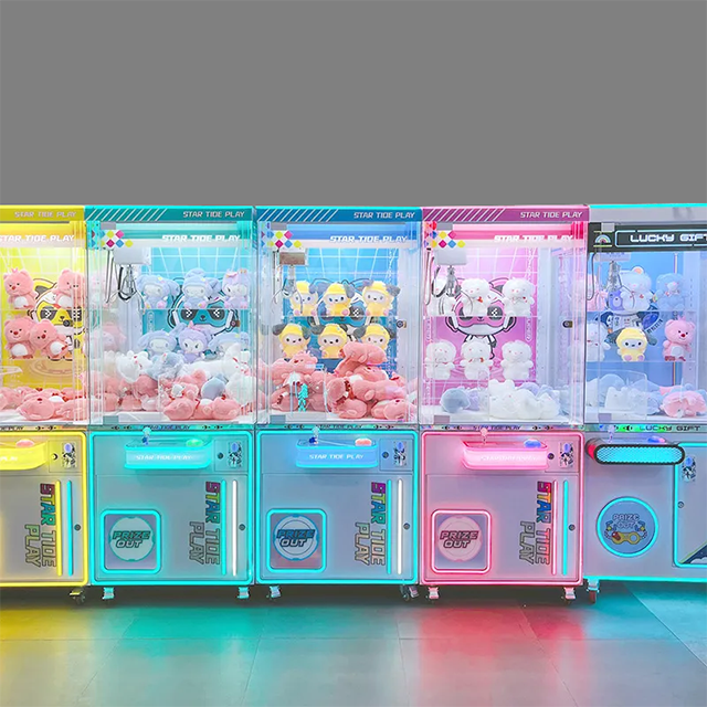 Customized Coin Operated Game Machine Claw Crane Games Doll Catchers Prize Vending Doll Machines With Bill Acceptor