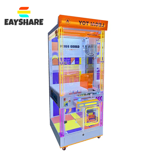 High Quality Children's Claw Game Equipment Hot Sale Coin Gifts Snacks Crane Toys Vending Claw Crane Machine